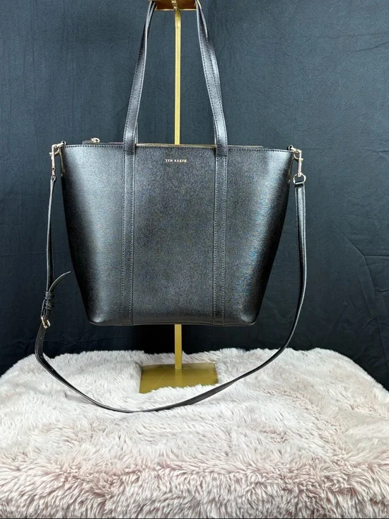 Ted Baker Katness Saffiano Leather Tote NWOT COA PROVIDED - Picture 1 of 9